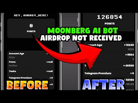 CLAIM Moonberg Ai Bot Airdrop |How CLAIM Moonberg Airdrop |Moonberg Ai Bot Airdrop Withdrawal|Update