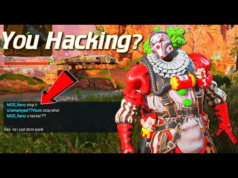 Why do Caustic mains always accuse me of HACKING!? (Apex Season 6)