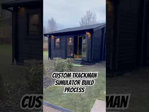 Custom Trackman Simulator Build Process 🤩