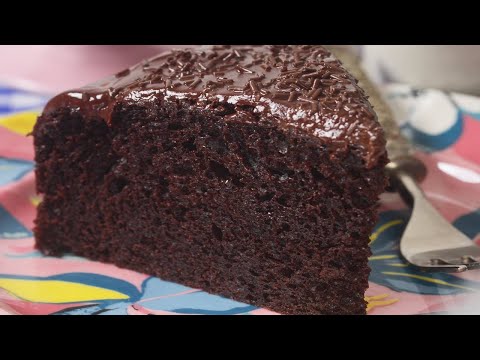 Chocolate Yogurt Cake Recipe Demonstration - Joyofbaking.com