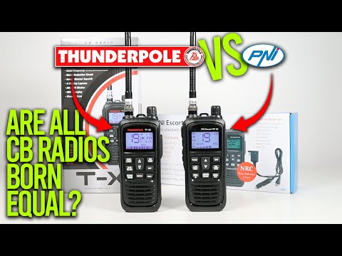 Thunderpole TX Vs PNI Escort HP82 Handheld CB Radios - Which Should You Buy?