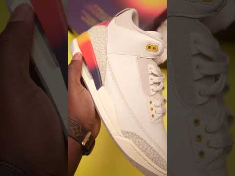 J Balvin Jordan 3s #jbalvin #jordan3