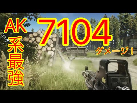 【タルコフ】最強弾薬を使いAK理論値最高をたたき出すずんだもん実況/AK-12 ＆ HP弾