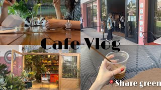 cafevlog｜sharegreen｜南青山のおしゃれなカフェ紹介｜大学生のとある1日(高画質で見たら画像粗くなくなります😭)