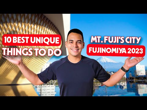 What To Do Around MT. Fuji | 10 Best Things To Do At Fujinomiya! BEST Day Trip From Tokyo!