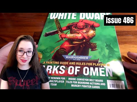 Enjoying the White Dwarf - Issue 486, Includes Rules for Armies of Renown!