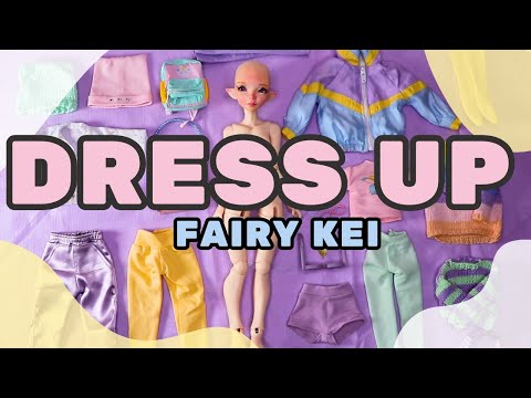 BJD Dress up Fairy Kei Doll Style  | Teeny Tinkers Penelope