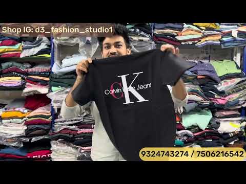 D3 Fashion Studio Wadala | Upto 80% Off | Calvin Klien Tshirts,Poloneck | Branded Clothes in Mumbai