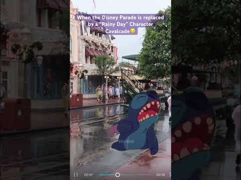 Disney Rainy Days with Stitch #disney #magickingdom #liloandstitch