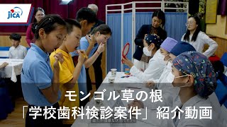 【モンゴル・保健】草の根「学校歯科検診案件」紹介動画