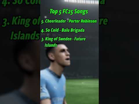 TOP 5 FC25 SONGS #fc25 #eafc #fifa