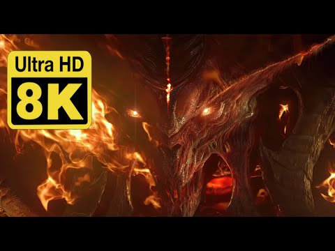 Diablo III cutscene 4: Heaven's Gate 8K (Remastered with Neural Network AI)