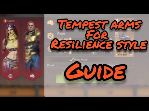 Tempest Arms for Resilience Style Guide @StateofSurvivalOfficial(english subtitles)