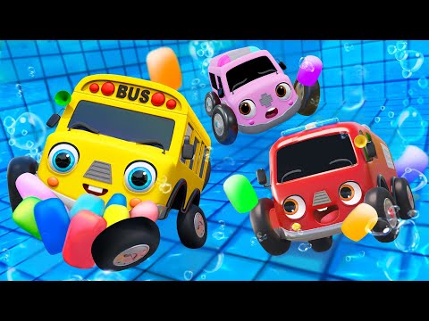 Funny Time Bath Song | Black Sheep Baa Baa Song | Nursery Rhymes & Kids Songs - Baby Car Songs TV