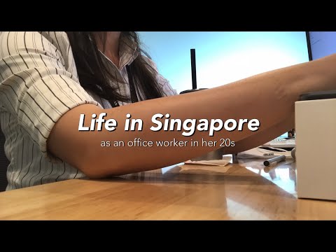 Daily life as a millennial office worker in her 20s | Life in Singapore 🇸🇬