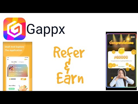 gappx app refer & earn | gapps app refer and earn | gappx referral link | gappx app referral code