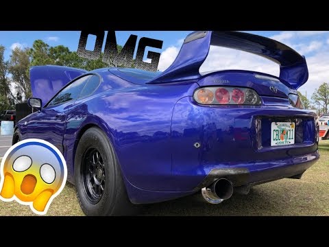 SCT Bradenton - Cleetus McFarland RIPS Sik2jz’s Supra in the roll race!