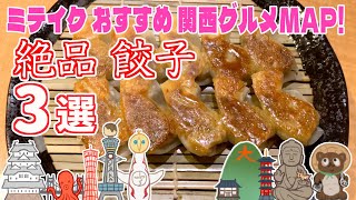 【餃子専門店 】安くて美味しいオススメ3店舗【関西グルメマップ】