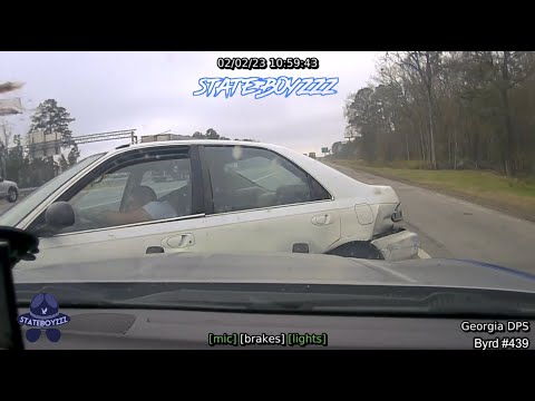 Georgia Trooper Shows Driver in Stolen Honda That He Doesn't Play