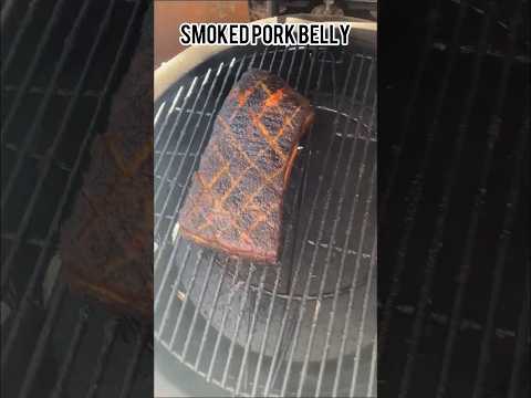 Simple recipe for Smoked Pork Belly #porkbelly #recipe