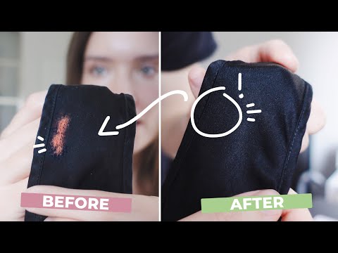 HOW TO REMOVE BLEACH STAINS FROM CLOTHES | Dyeing fabric - How to use Dylon Fabric Dye