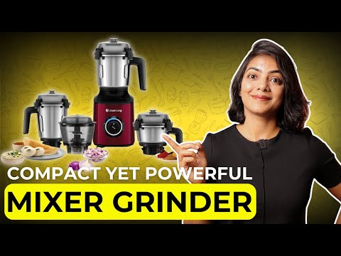 ⭐ Atomberg Mixer Grinder: Compact, secure, and powerful