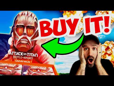 We Got Our Chase Card! ATTACK ON TITAN Booster Box Opening