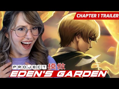 DANGANRONPA PROJECT EDENS GARDEN CHAPTER 1 - TRAILER REACTION