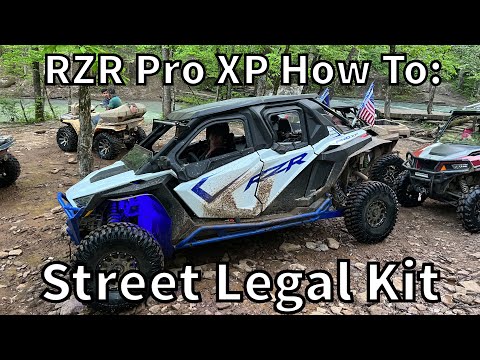 RZR Pro XP Street Legal Kit Install - WD Electronics