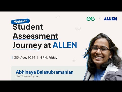 Student Assessment Journey at ALLEN | GeeksforGeeks