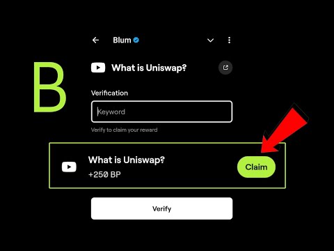 What is Uniswap? Blum Code | Blum Code What is Uniswap ? Blum Youtube Video Code