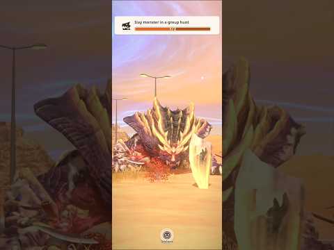 New Monster MAGNAMALO #gameandroid #mhnow #monsterhunter #monsterhuntermobile #shortvideo #games