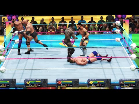 WWE 2K20 - 5 Men Battle Royal Match