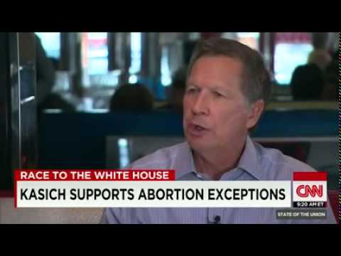 CNN News August 17 2015 Gov  John Kasich on State of the Union