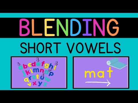 Let's Learn Blending CVC Short Vowel Words