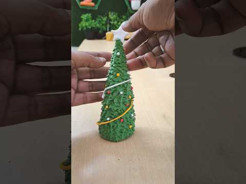 christmas clay art #christmas2024 #santa #clayidol