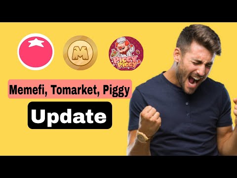 Memefi New update | Tomarket & piggy  airdrop New update |