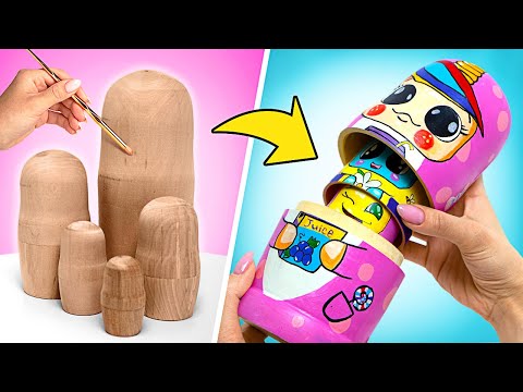 Customize Your Nesting Dolls Into Cutest Characters 🎨✨