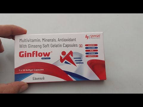 Ginflow capsules// multivitamin capsules // immunity booster capsules// use