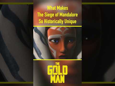 What Makes The Siege of Mandalore So Historically Unique #shorts