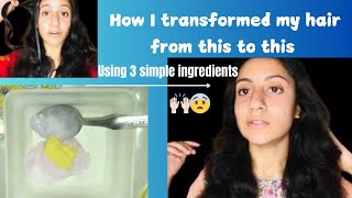 Ghar pr protein Hair treatment || How to transform your Hair💁🏻‍♀️