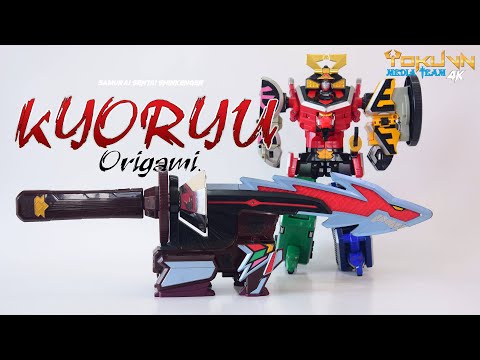 [TMT][1725] Kyoryu Origami! 恐竜折神! Samurai Sentai Shinkenger! 侍戦隊シンケンジャー! (4k)