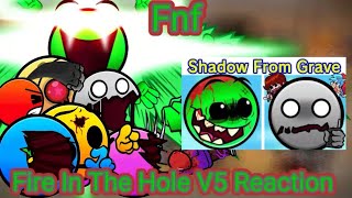 Fnf react to Fire In The Hole V5! (Gacha reaction)