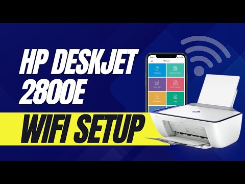 Connect Your HP DeskJet 2800e Printer to WiFi NOW!