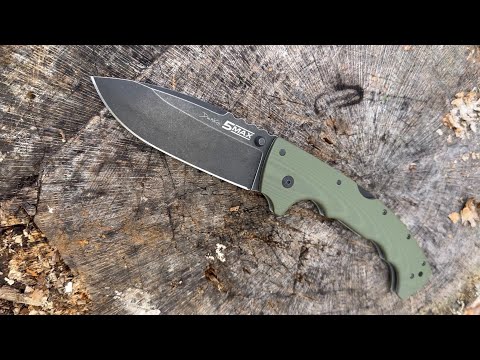 ONE OF THE TOUGHEST FOLDERS ON EARTH!! The Cold Steel​⁠ 5 MAX!! @csknives  #survival #bushcraft