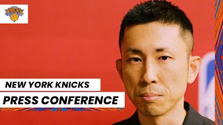 Dice Yoshimoto | NY Knicks Media Availability (July 12, 2023)