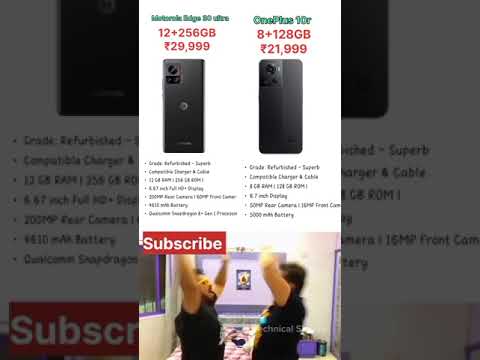 Motorola Edge 30 ultra vs OnePlus 12r 👍👍 trending shorts videos 😲 moto edge 30 ultra #vairalshort