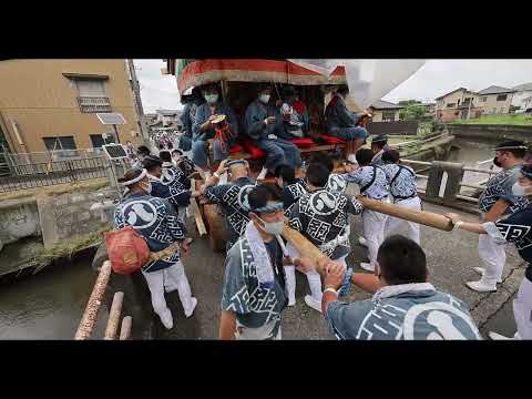 【佐原の大祭】令和４年八坂神社祇園祭　軸ずらし　八日市場区