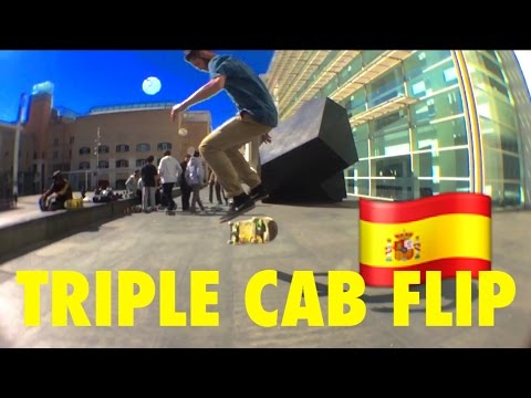 Triple Cab Flip slow mo | Barcelona MACBA