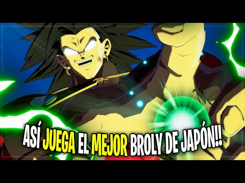 Así JUEGA el mejor BROLY JAPONÉS!! Los TODS más ÉPICOS!! DRAGON BALL FIGHTERZ